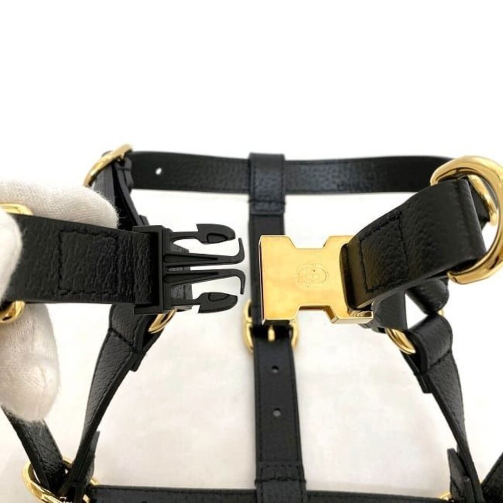 Gucci Harness Black Interlocking Never - image 8